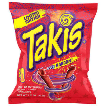 20 Pack x Takis Kaboom Sweet And Spicy Sriracha 92g - Limited Edition